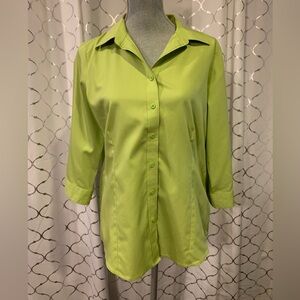 Coldwater Creek button down no iron shirt size medium 10 12